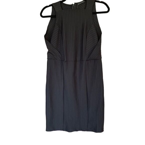 Zara Striped Jacquard Dress L - Picture 2 of 8
